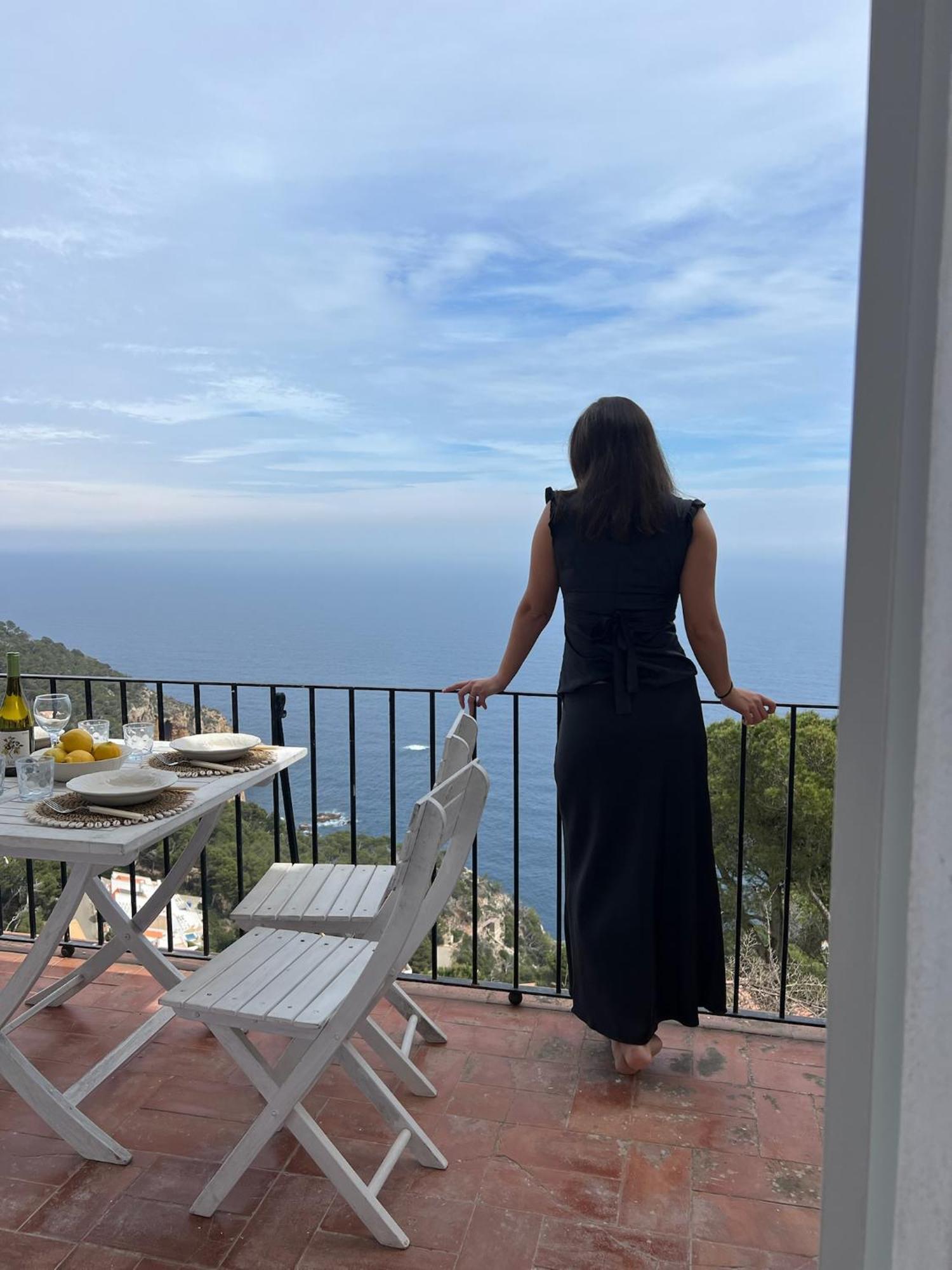 Casa Blanca De Begur Con Vistas Al Mar Y Piscina Villa Kültér fotó